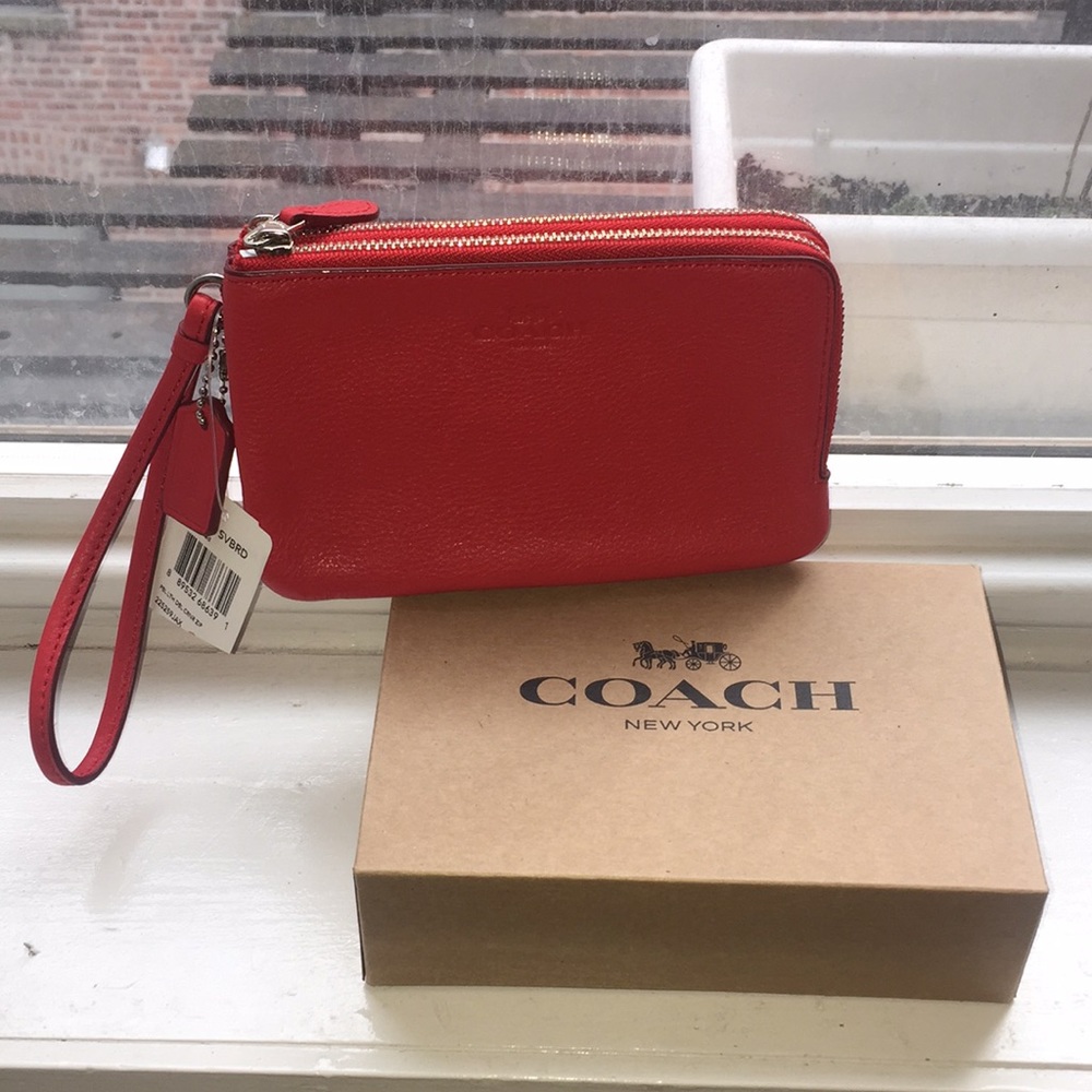 Coach wristlet bag